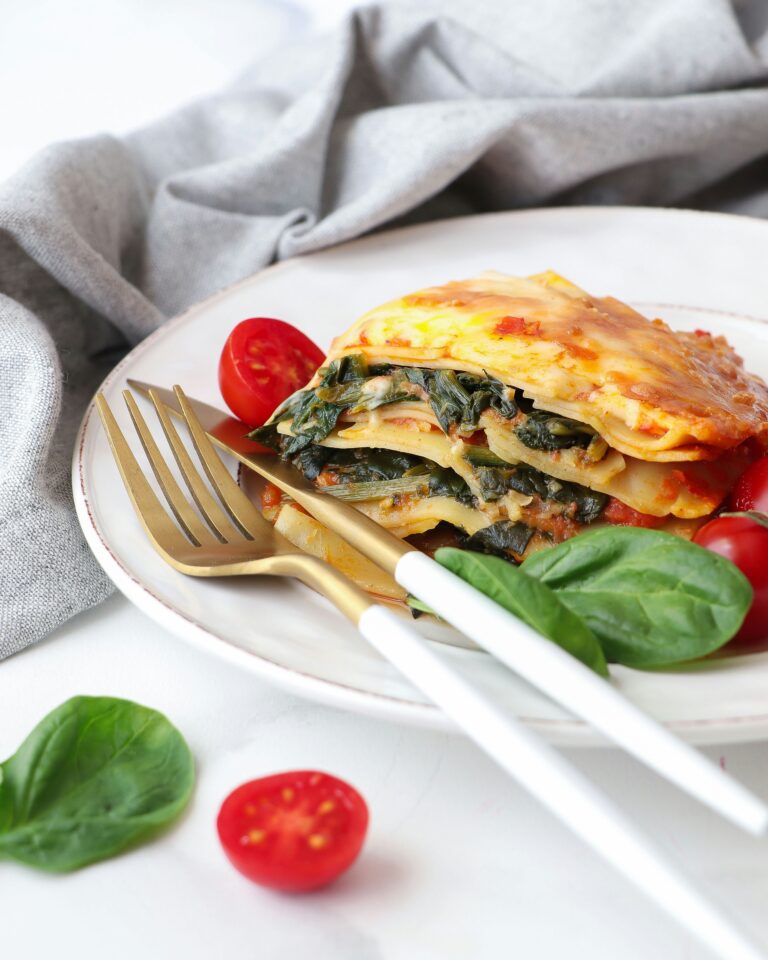 Spinach Lasagna